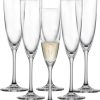 Verres à champagne Schott-Zwiesel Classico champagne glass set of 6 with effervescence point crystal glass 210 ml