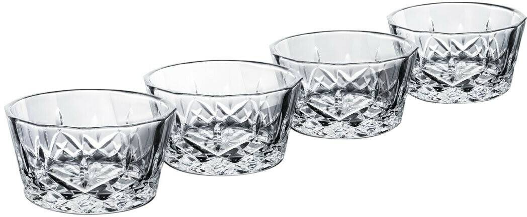 Aida Harvey Bowl Ø11.5 cm Pack of 4 Clear Saladiers