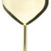 Intirilife 2x wine glasses made of stainless steel in shiny gold - 21 x 9 cm - 400 ml - break-proof robust wine goblets wine glass unbreakable gift set goblet Verres à vin