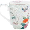 Mugs & tasses PiP Studio Blushing Birds mug XL white 0.45 l