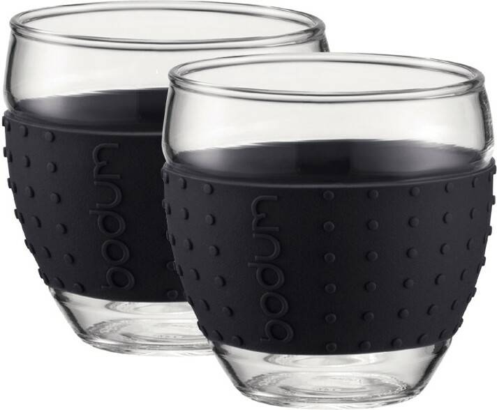 Bodum Pavina Set 2 verres 0,1 Lnoir Bodum Pavina Set 2 verres 0,1 L