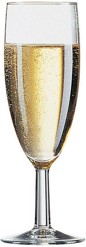 Arcoroc Savoie champagne glass, champagne flute 170ml transparent (12 pieces) Verres à champagne