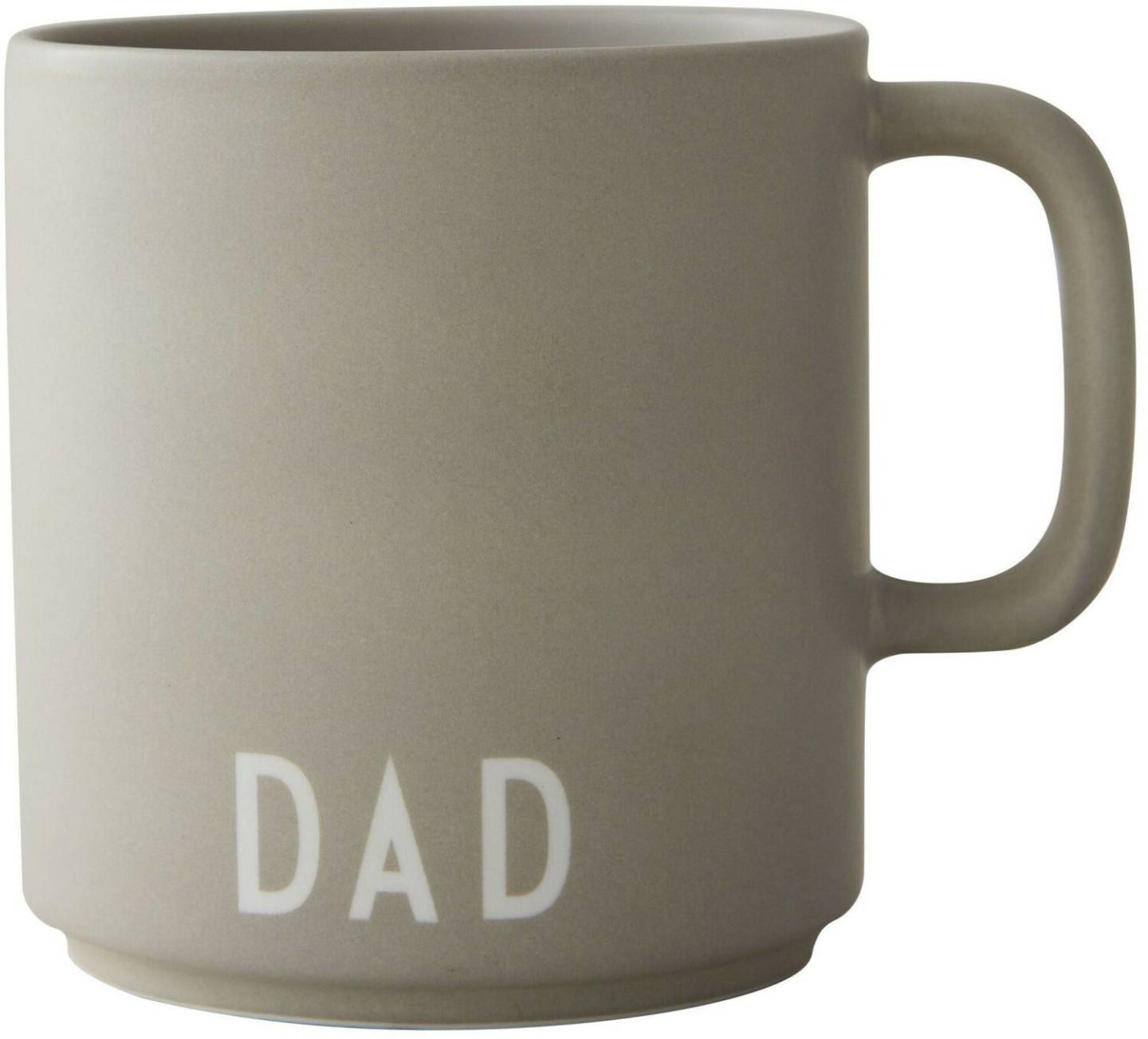 Design Letters Favorite cup with handle 25cl cool grey Mugs & tasses