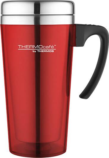 Thermos Travel Mug 420 ml transparentThermocafe Translucent Travel Mug 420 red Thermos Travel Mug 420 ml transparent