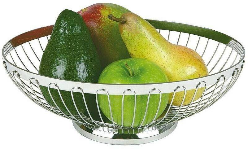 APS Corbeille à fruits en Inox 25,5 cm Saladiers