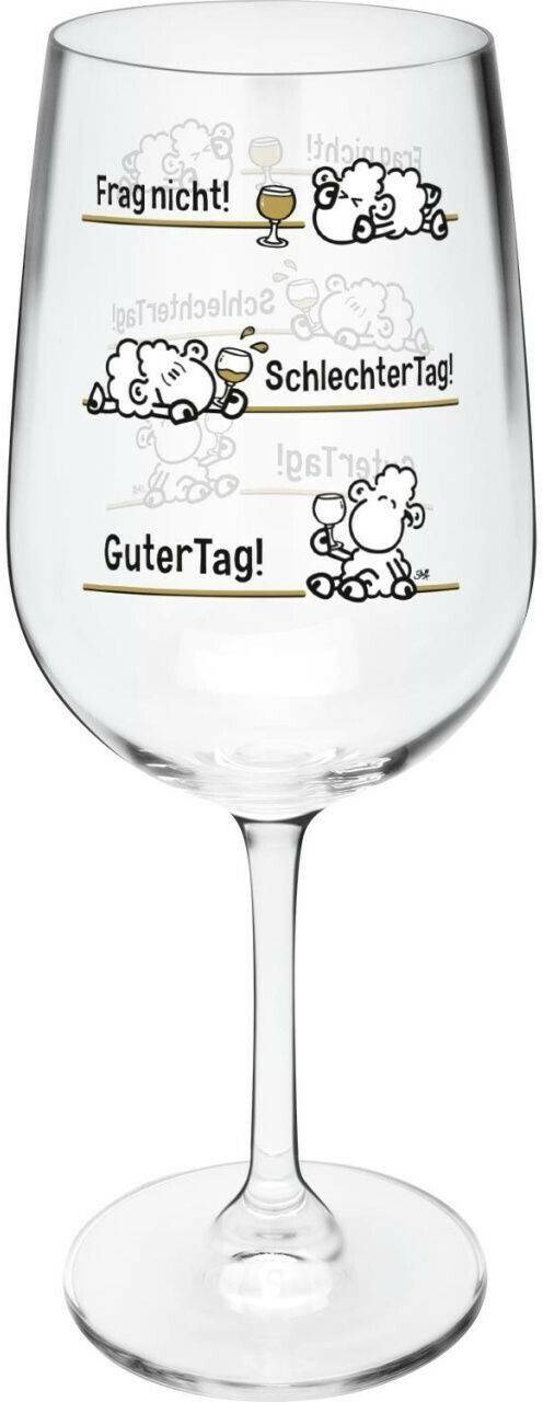 Verres à vin Sheepworld Wine glass motif »Tag« Sheepworld in a gift box