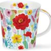 Dunoon Floral Burst by Cairngorm red Mugs & tasses