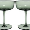 Verres à champagne Villeroy & Boch Champagne glass Like Sage champagne bowl / dessert bowl, 2 pieces