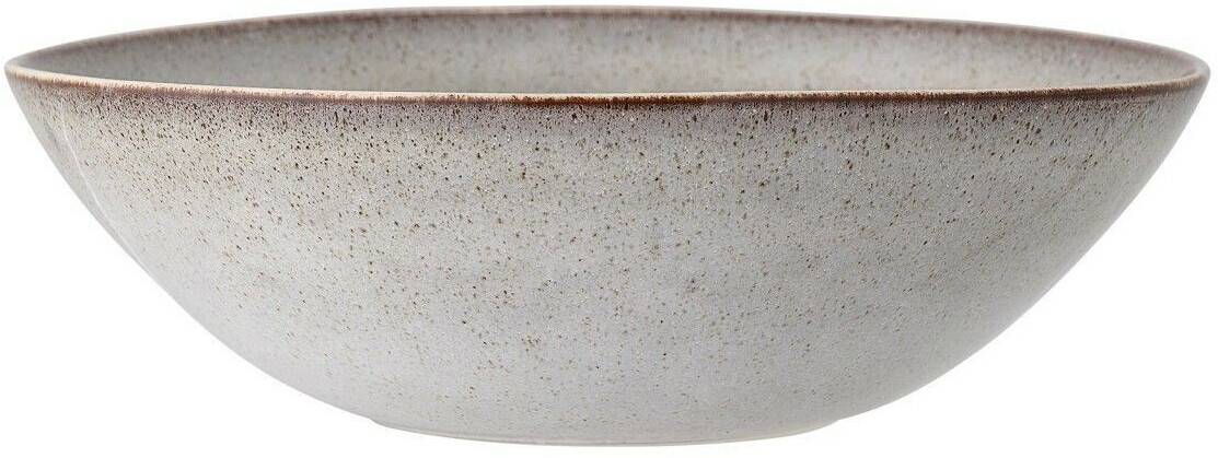 Bloomingville Sandrine serving bowl 32cm light gray Saladiers