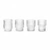 Verres de bar ferm LIVING Ripple Glasses (Set of 4)