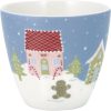 Greengate Laura homes Latte Cup dusty blue 0,35 l Mugs & tasses