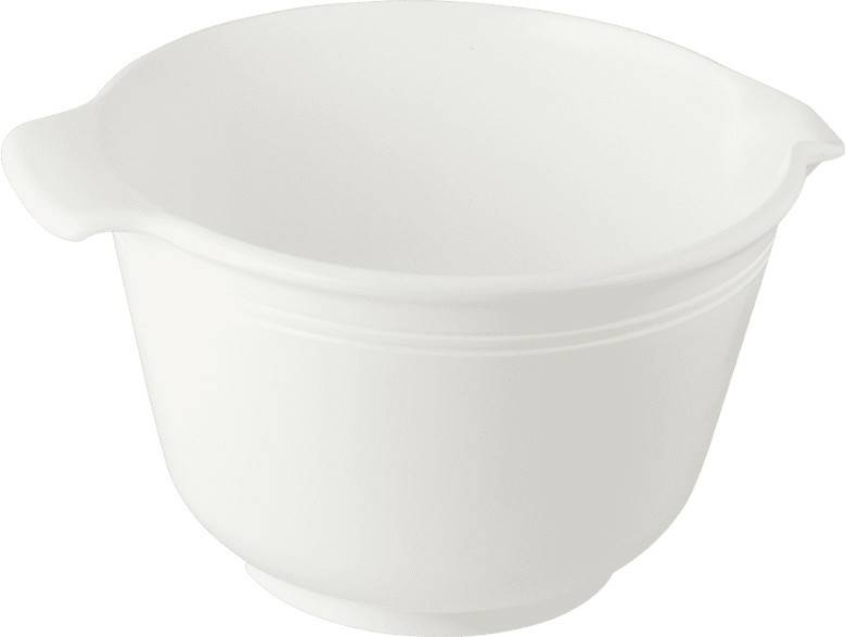 Zenker Cups and Bowls mixing bowl, plastic HIPS, white, 2.5 L, 1702 Saladiers