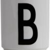 Design Letters AJ Letters Mug Porcelain Design Letters white / black Design Letters AJ Letters Mug Porcelain Design Letters white / blackLetter B Design Letters white