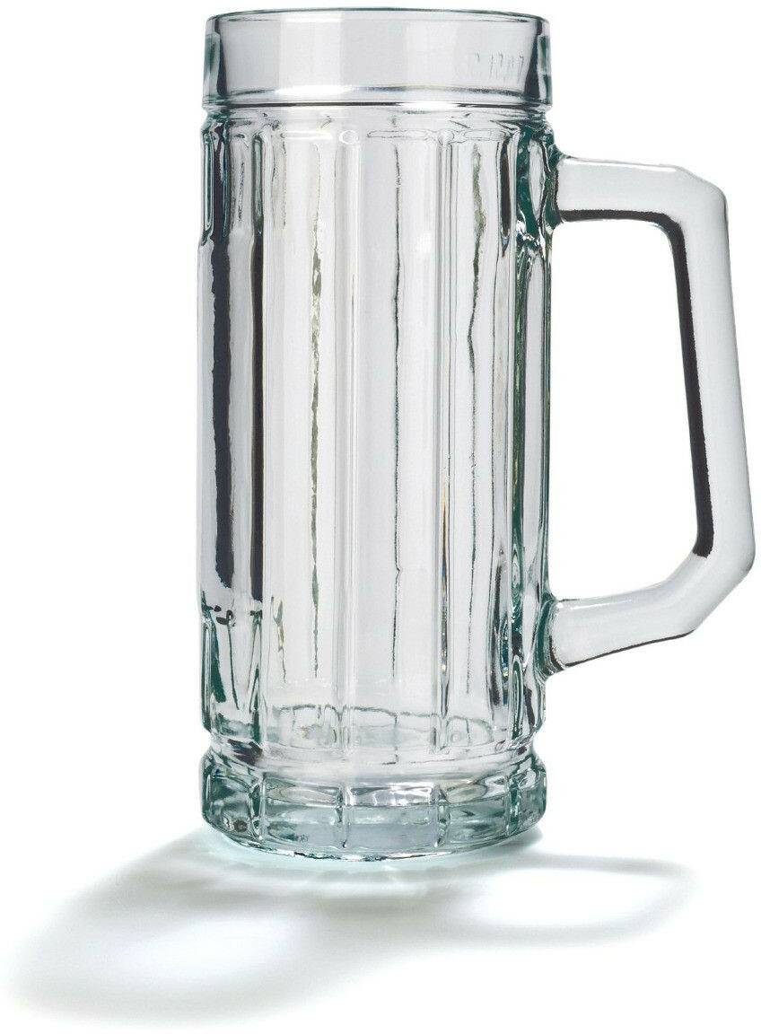 Stölzle Beer mug with sign 0.30 l Gambrinus set of 6 Verres à bière