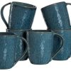 Leonardo Mug Matera blue 430 ml (6 pieces) Mugs & tasses