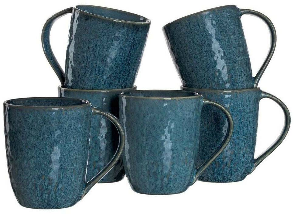 Leonardo Mug Matera blue 430 ml (6 pieces) Mugs & tasses