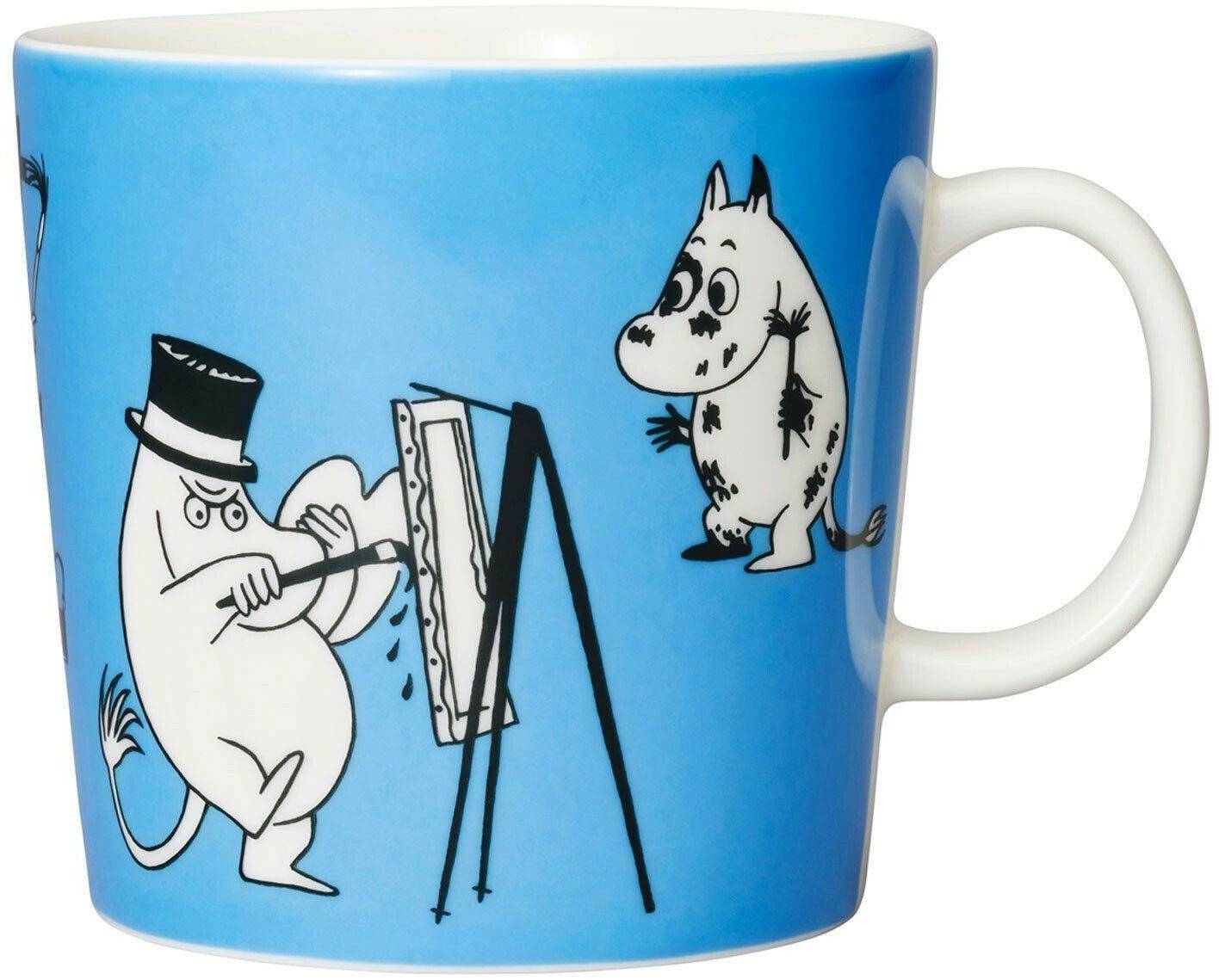 Arabia Blue Moomin cup special 40cl Mugs & tasses