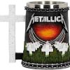 Nemesis Now Metallica-Master of Puppets beer mug, synthetic resin, black, 14.5 cm Verres à bière