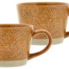 Mugs & tasses Villa Collection Evig cup with handle 30 cl pack of 2 Amber