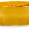 Serax Ottolenghi Feast salad bowl Ø27.5 cm Yellow stripes-red Saladiers