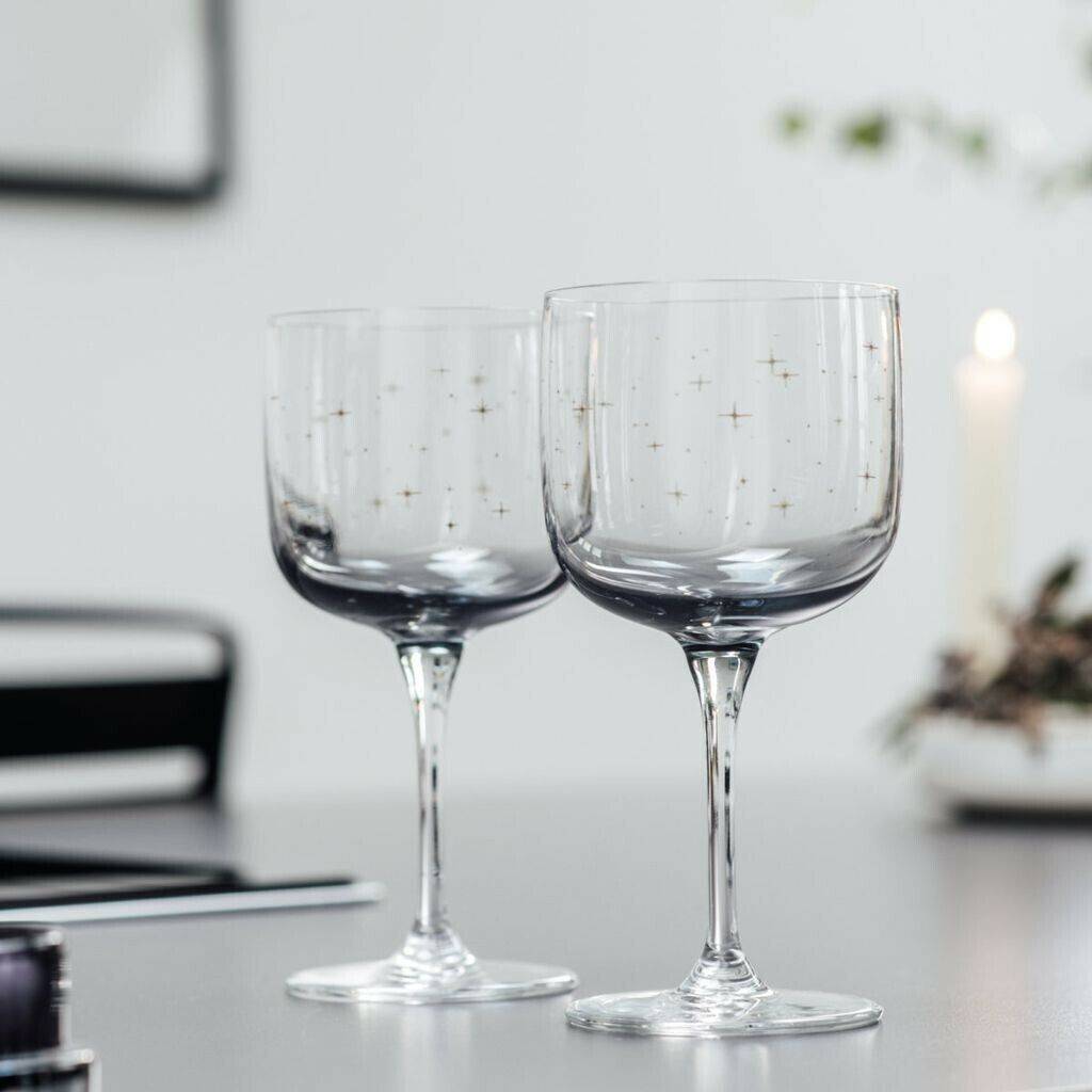 Villeroy & Boch Like. by Winter Glow wine goblet set 2 pcs. Verres à vin