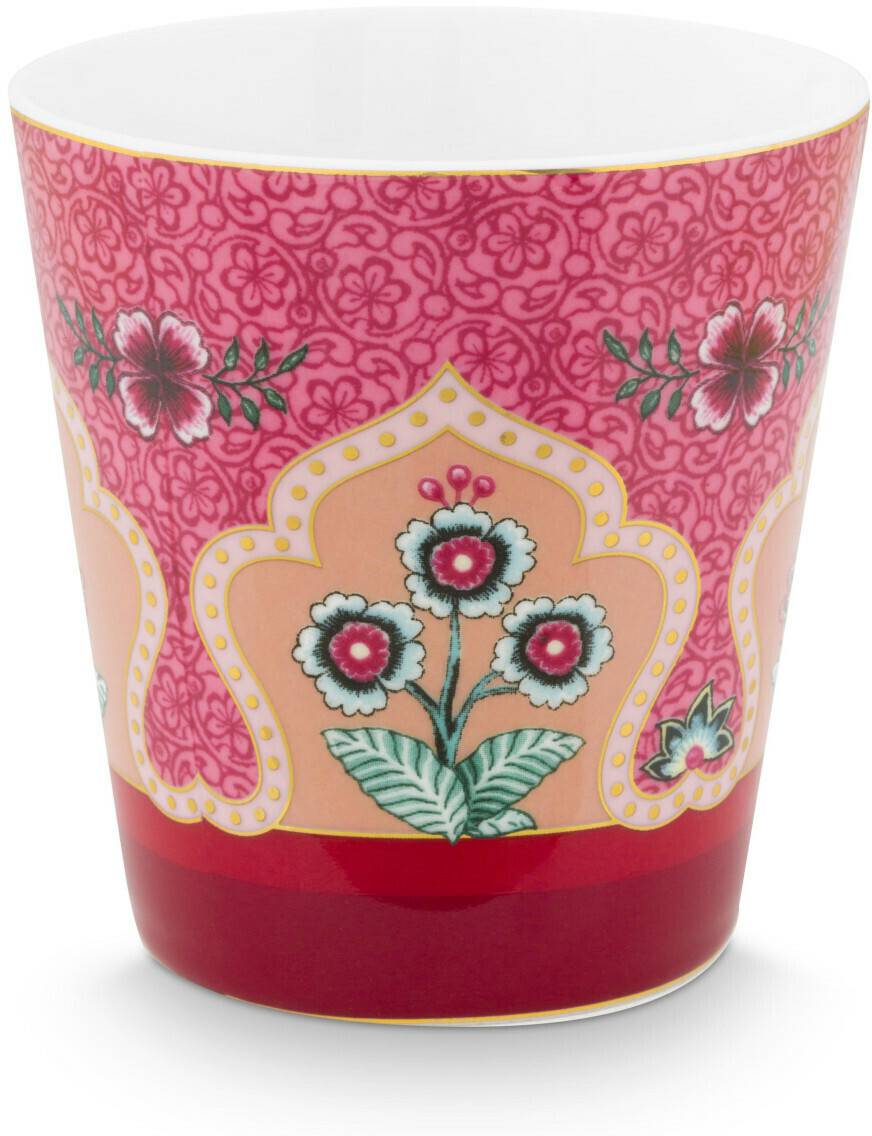 Mugs & tasses PiP Studio Flower Festival Oriental gift set cup without handle dark pink 0.23l