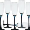 Marine Business Sparkling champagne glass blue, set of 6 pieces Verres à champagne