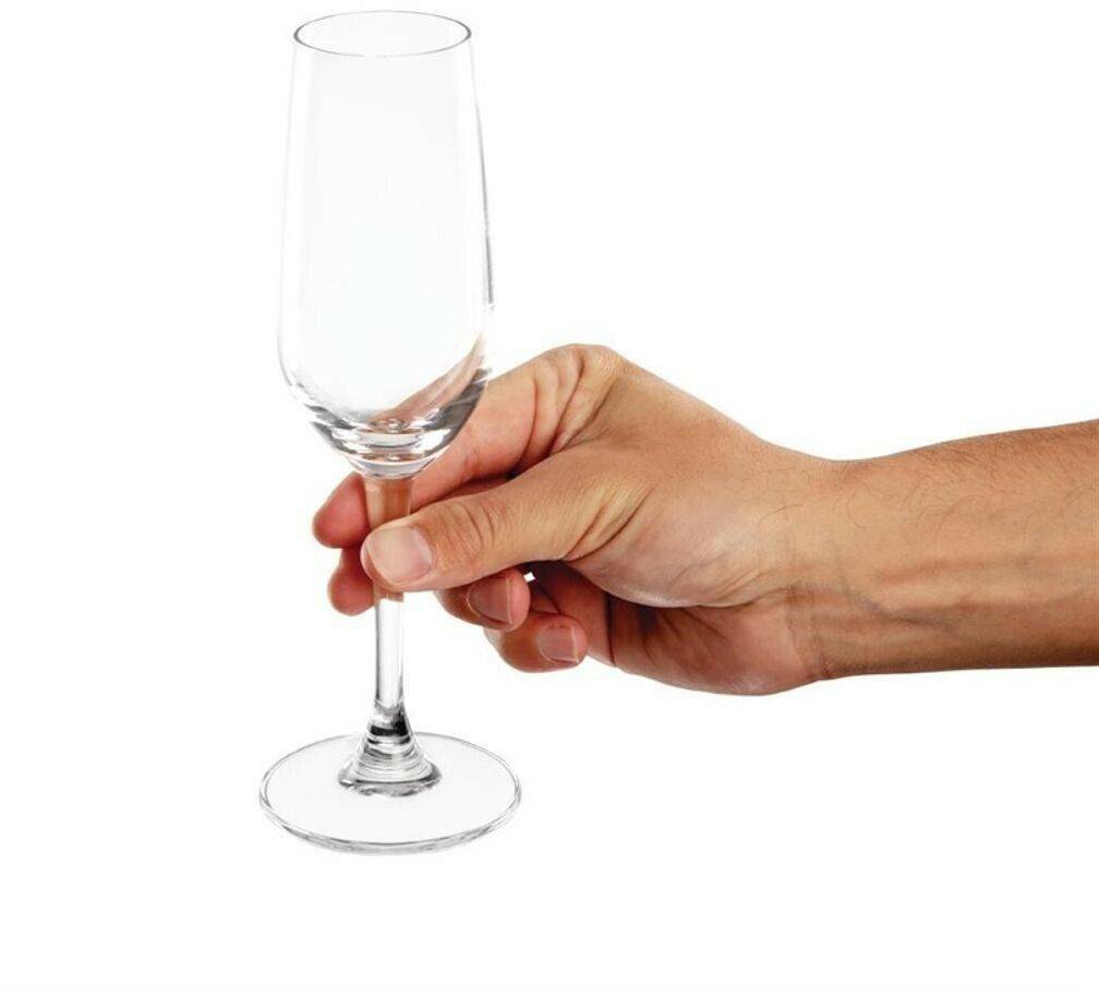 Verres à champagne Olympia 6 Mendoza champagne glasses 18.5cl - dishwasher safe - 5050984595042