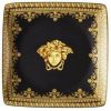 Rosenthal Bowl square 12 cm flat Versace Baroque Nero Saladiers