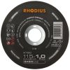 Disques à tronçonner RHODIUS BASICline x T80 Extra thin 115 x 1,0 x 22,23 mm piece 50