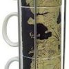 SD Toys Game of Thrones Westeros Map Stackable Ceramic Mug Set of 3 Mugs & tasses