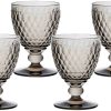 Verres à vin Villeroy & Boch Boston ed red wine glass smoke set of 4