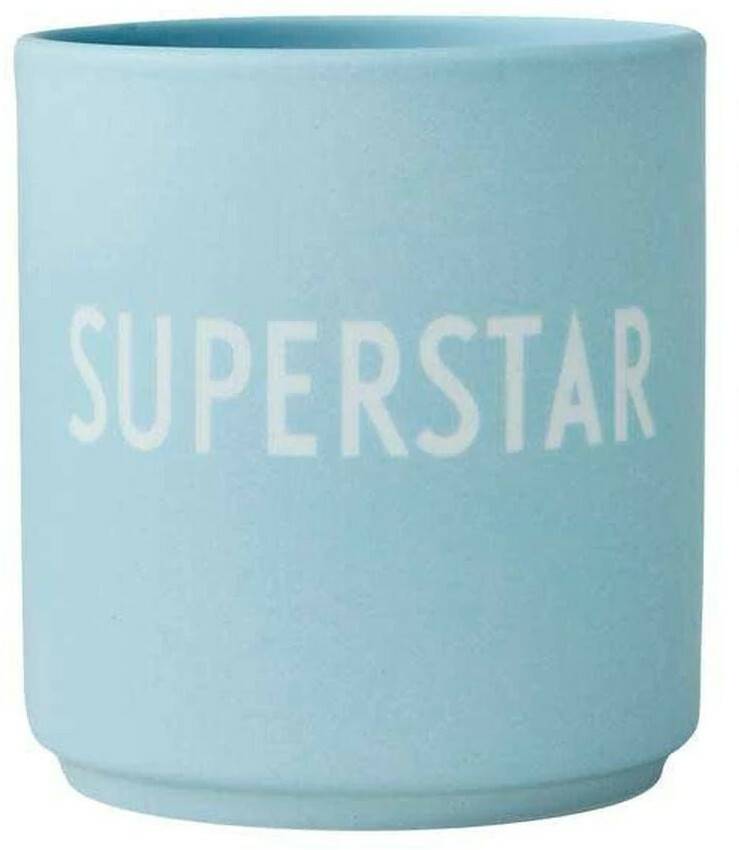 Design Letters Favorite Cup 25cl Superstar (Blue) Mugs & tasses