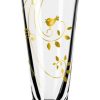 Ritzenhoff Champagne glass Goldnacht 205 ml crystal, crystal optics gold, black gold / Verres à champagne