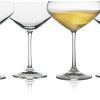 Verres à champagne Lyngby Glas Juvel champagne glass coupe 34 cl 4-pack crystal