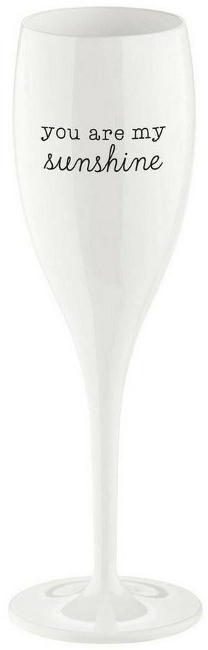 Koziol Champagne flute Cheers No.1 Make Your Dreams Happen Verres à champagne