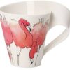 Mugs & tasses Villeroy & Boch NewWave Caffè Pink Flamingo mug with handle 0.3 l